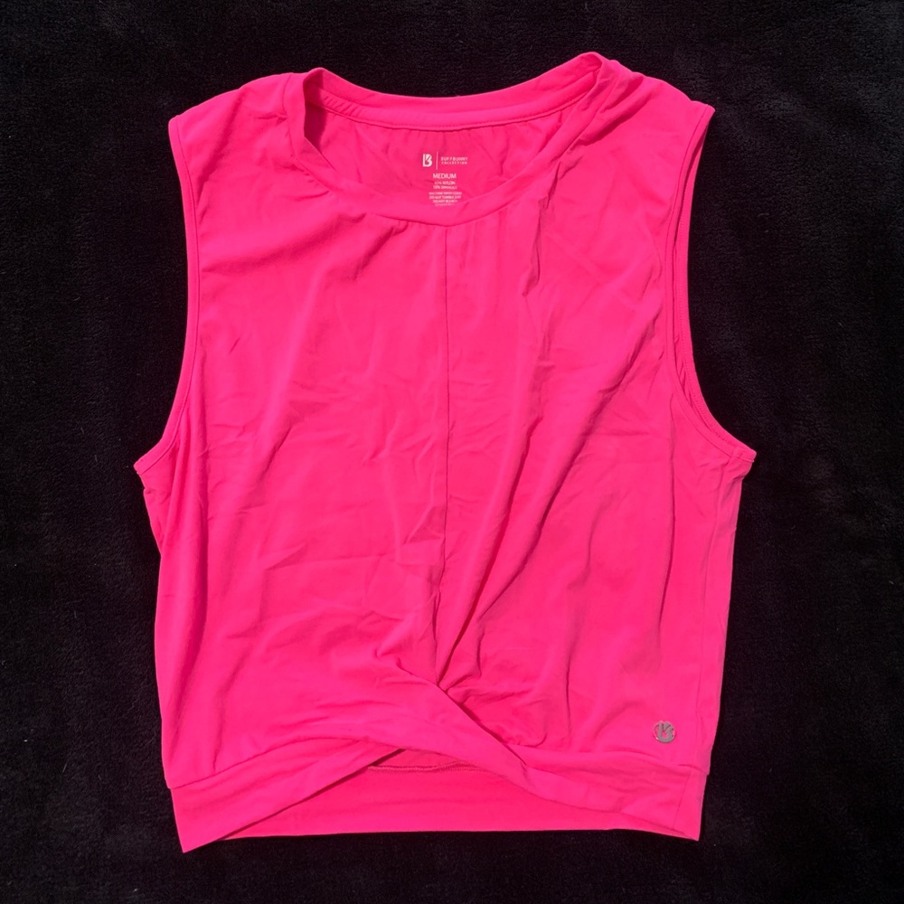 BuffBunny Pink Crop Top